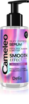 Delia Cosmetics Cameleo Smooth Effect regenerační sérum pro blond a šedivé vlasy
