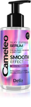 Delia Cosmetics Cameleo Smooth Effect восстанавливающая сыворотка для светлых и седых волос