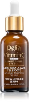Delia Cosmetics Vitamine C C-Vitamiini Kirkastava Seerumi Kasvoille ja Kaulalle