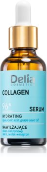 Delia Cosmetics Collagen hydratisierendes Serum für Gesicht, Hals und Dekolleté