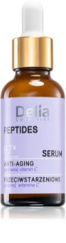 Delia Cosmetics Peptides Ikääntymistä Ehkäisevä Seerumi Kasvoille, Kaulalle Ja Rinnalle