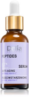 Delia Cosmetics Peptides sérum anti-âge visage, cou et décolleté