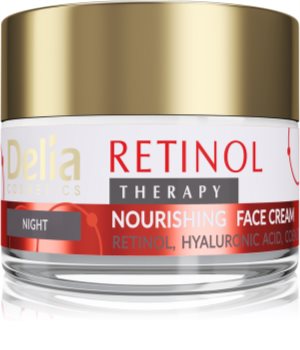 Delia Cosmetics Retinol Therapy подхранващ нощен крем
