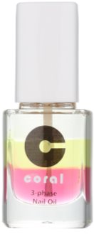 Delia Cosmetics Coral aceite trifásico para uñas y cutículas