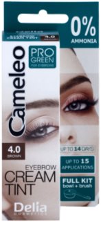 Delia Cosmetics Cameleo Pro Green barva na obočí bez amoniaku