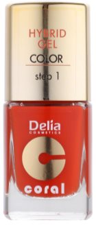 Delia Cosmetics Coral Nail Enamel Hybrid Gel Gel-Nagellack