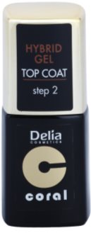 Delia Cosmetics Coral Nail Enamel Hybrid Gel gel nadlak za nohte
