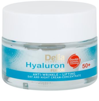 Delia Cosmetics Hyaluron Fusion 50+ spevňujúci protivráskový krém