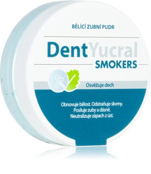 DentYucral Smokers dantų balinimo milteliai