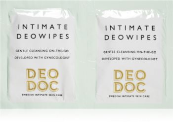 DeoDoc DeoWipes Jasmine Pear ubrousky pro intimní hygienu