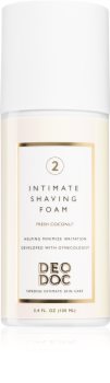 DeoDoc Intimate Shaving Foam Rasierschaum für die Intimpartien