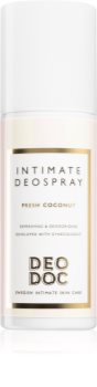 DeoDoc Intimate DeoSpray Fresh Coconut osvěžující sprej na intimní partie