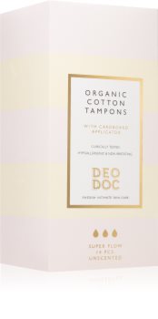 DeoDoc Organic Cotton Tampons Super Flow tampony