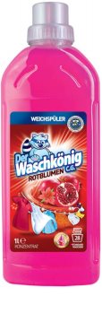 Der Waschkönig Red Flowers Weichspüler