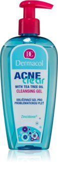 Dermacol Acneclear почистващ гел за лице за проблемна кожа