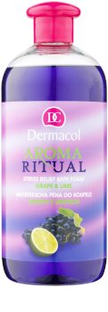 Dermacol Aroma Ritual Grape & Lime antistresová pěna do koupele
