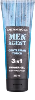 Dermacol Men Agent Gentleman Touch gel de douche 3 en 1