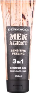Dermacol Men Agent Sensitive Feeling żel pod prysznic 3 w 1