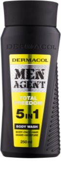 Dermacol Men Agent Total Freedom Shower Gel 5 In 1