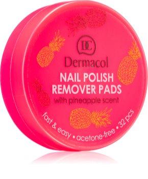 Dermacol Nail Polish Remover Pads Geruchsloser Nagellackentferner