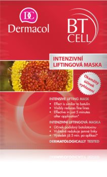 Dermacol BT Cell masque intense effet lifting à usage unique