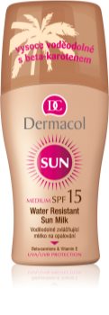 Dermacol Sun Water Resistant voděodolné mléko na opalování SPF 15