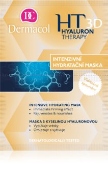 Dermacol HT 3D Voimakas Kosteuttava Naamio Hyaluronihapon Kanssa