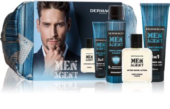 Dermacol Men Agent Gentleman Touch dárková sada na obličej, tělo a vlasy