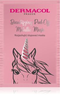 Dermacol Beautifying Peel-Off Metallic Mask Peel-Off-Maske zur Verjüngung der Gesichtshaut