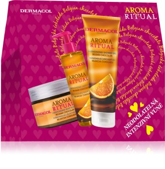 Dermacol Aroma Ritual Belgian Chocolate zestaw upominkowy (do kąpieli)