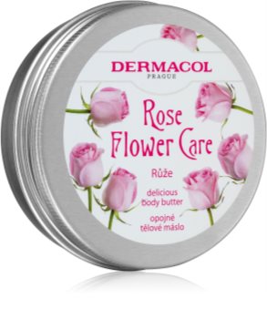 Dermacol Flower Care Rose beurre corporel nourrissant arôme rose