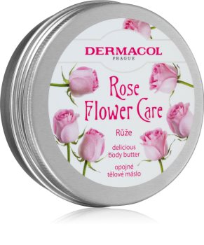 Dermacol Flower Care Rose подхранващо масло за тяло с аромат на рози