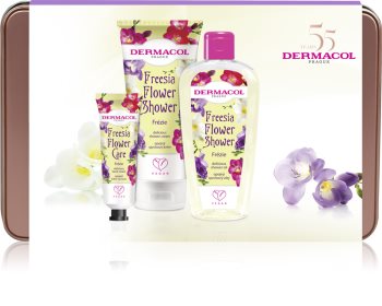Dermacol Flower Shower Freesia dárková sada (s vůní květin)