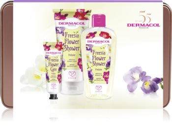Dermacol Flower Shower Freesia подарочный набор (с ароматом цветов)