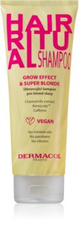Dermacol Hair Ritual atkuriamasis šampūnas šviesiems plaukams