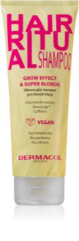 Dermacol Hair Ritual shampoo ricostituente  per capelli biondi