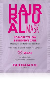 Dermacol Hair Ritual masca pentru nuante inchise de blond
