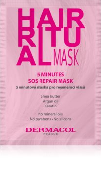 Dermacol Hair Ritual интенсивная восстанавливающая маска для волос