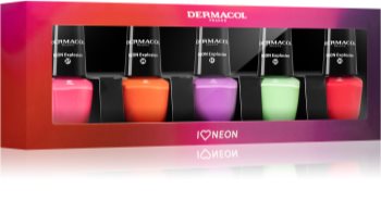 Dermacol Neon conjunto de esmaltes de uñas