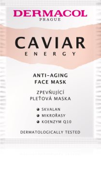 Dermacol Caviar Energy festigende Maske gegen Falten für das Gesicht
