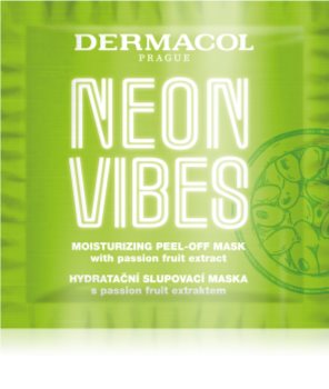 Dermacol Neon Vibes Peel-Off Mask med återfuktande effekt