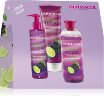 Dermacol Aroma Ritual Grape & Lime dovanų rinkinys (voniai)