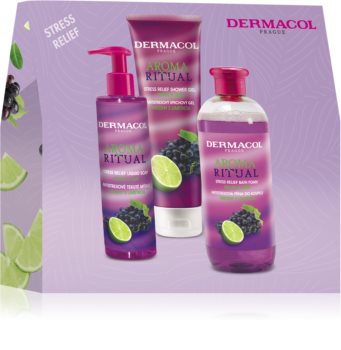 Dermacol Aroma Ritual Grape & Lime Geschenkset (für das Bad)