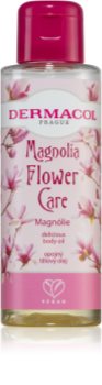 Dermacol Flower Care Magnolia Nomierinoša ķermeņa eļļa ar ziedu smaržu