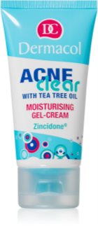 Dermacol Acne Clear gel-crème hydratant pour peaux à problèmes, acné