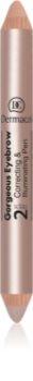 Dermacol Gorgeous Eyebrow Eyebrow Concealer and Highlighter 2 in 1