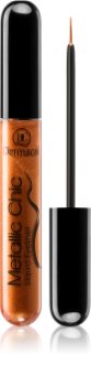 Dermacol Metallic Chic crayon effet ligne métallisée yeux