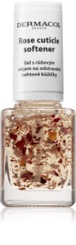 Dermacol Nail & Cuticle Rose Neglebåndsfjerner gel Med rosenolie