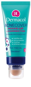 Dermacol Acnecover Foundation and Concealer for Problematic Skin, Acne