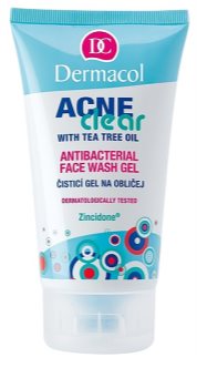 Dermacol Acne Clear gel nettoyant pour peaux à problèmes, acné